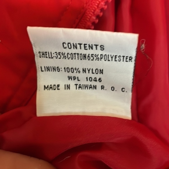 𝅺AURORA International by abbmoor red fashion full-zip jacket - size 16 - Picture 6 of 11